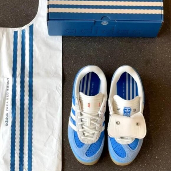 Bad Bunny San Juan Adidas Gazelle 2024 - Picture 4 of 7